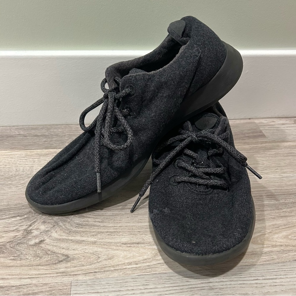 AllBirds Charcoal Wool Runners Machine Washable Men’s Shoes Sneakers Size 10